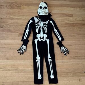 Kids Skeleton Halloween Costume